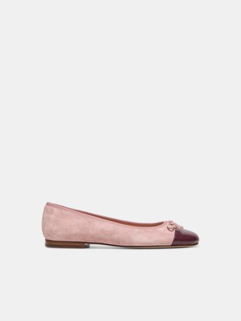 dolce vita RITLA CAPTOE BALLET FLATS PINK SUEDE