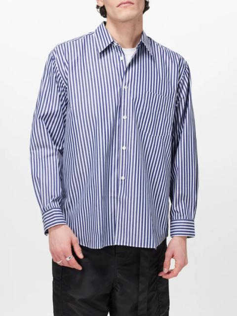 Comme des Garçons SHIRT Forever striped cotton-poplin shirt
