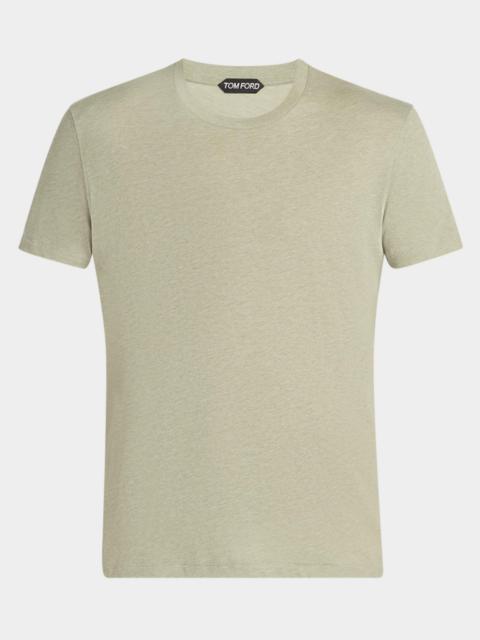 TOM FORD Men's Cotton Crewneck T-Shirt