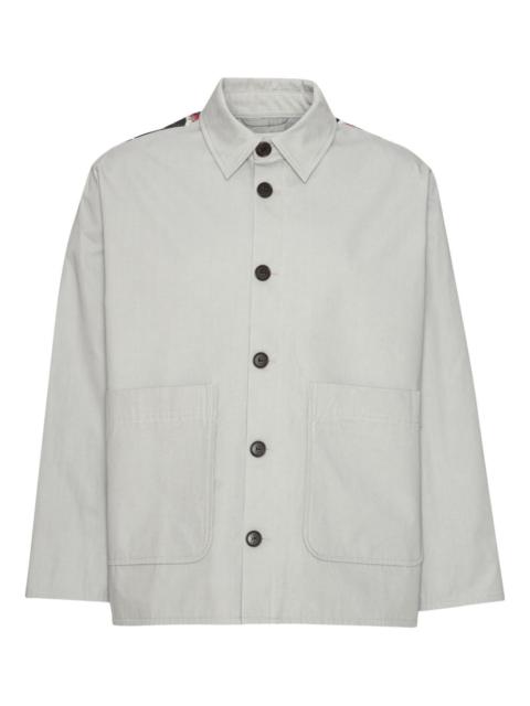 HENRIK VIBSKOV buttoned printed jacket