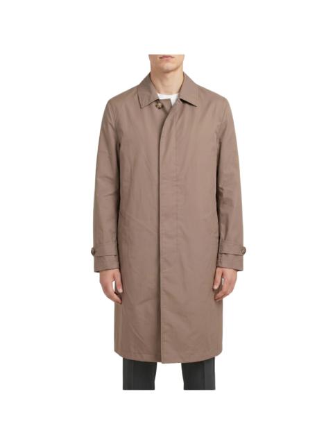 Brunello Cucinelli Tailored Trench Coat "Brown/Orange/White" BRUN1567