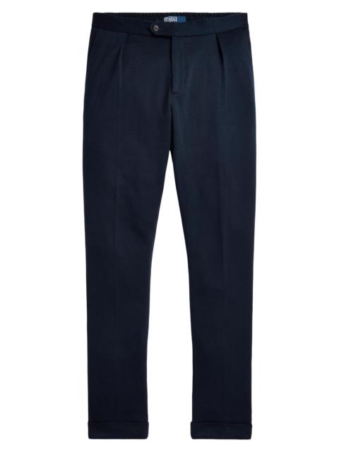 Polo Ralph Lauren Men's Mesh Pleated Trousers - Navy