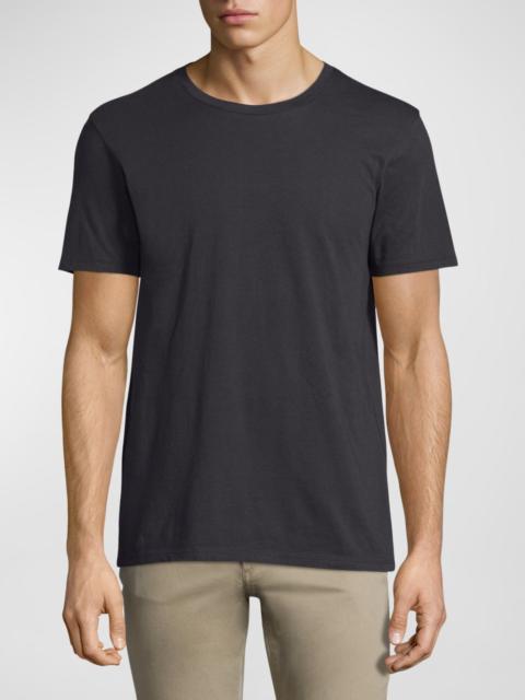 Vince Men's Short-Sleeve Pima Crewneck Jersey T-Shirt, Black