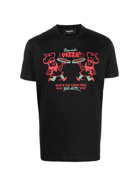 DSQUARED2 graphic-print short-sleeved T-shirt