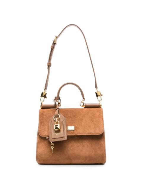 Dolce & Gabbana Dolce & Gabbana Sicily Logo-plaque Tote Bag