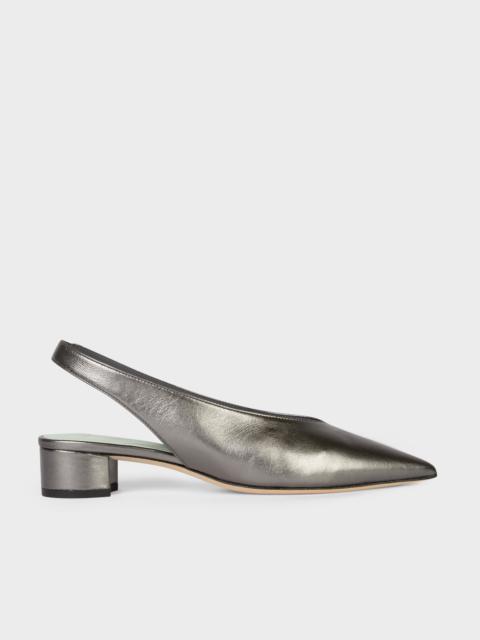 Paul Smith Leather Sling Back 'Enid' Heels