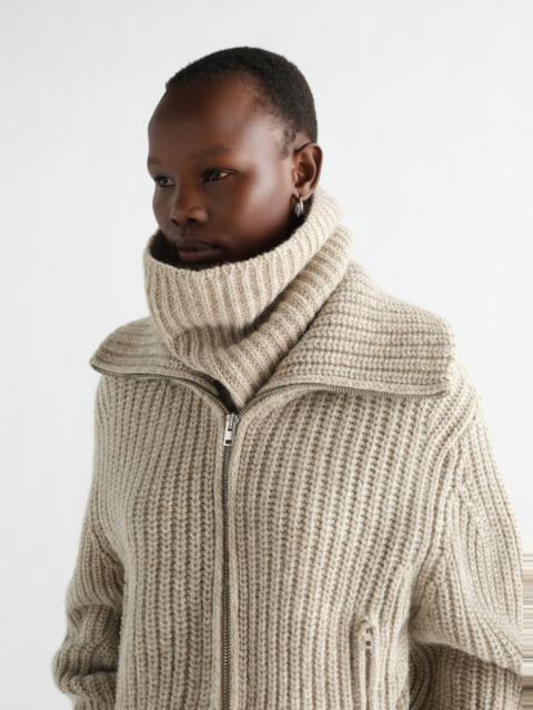 Lemaire NECK WARMER IN ALPACA AND YAK WOOL BLEND