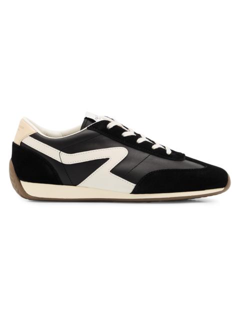 rag & bone Women's Retro Runner Slim Sneakers - Black