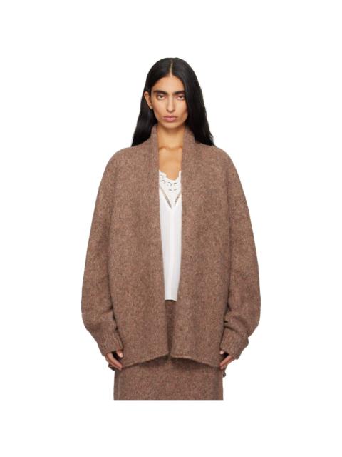 LAUREN MANOOGIAN Beige Loft Shawl Cardigan