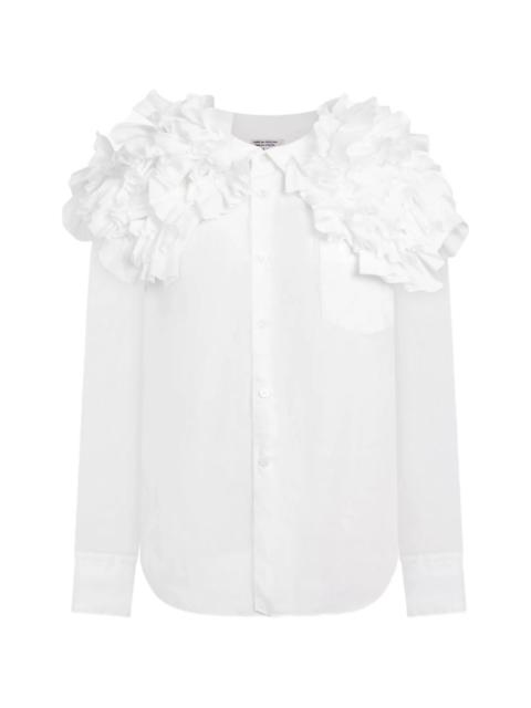 Comme des Garçons Comme des Garçons ruffled-collared shirt