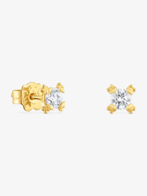 TOUS 6mm 18K gold vermeil Earrings with lab-grown diamonds TOUS Color Lab