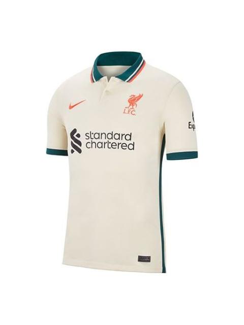 Nike Nike Liverpool Away Fan Edition Soccer/Football Short Sleeve Jersey Ivory DB2558-111
