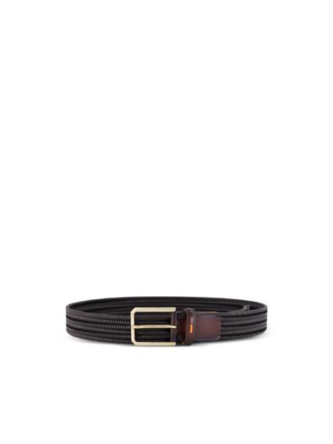 Santoni woven belt