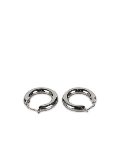 round-hoop earrings