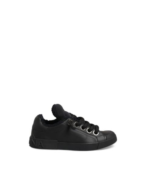 Dolce & Gabbana Portofino leather sneakers