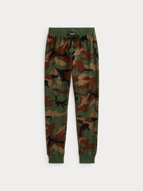 Polo Ralph Lauren Camo Waffle-Knit Sleep Jogger