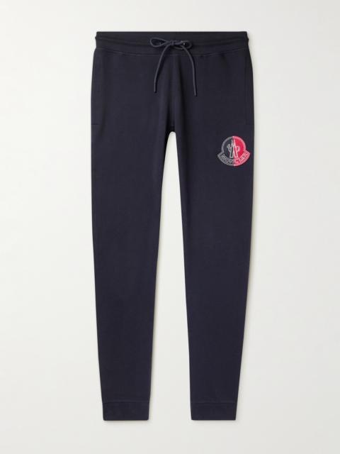 Moncler 2 Moncler 1952 Tapered Logo-Appliquéd Cotton-Jersey Sweatpants