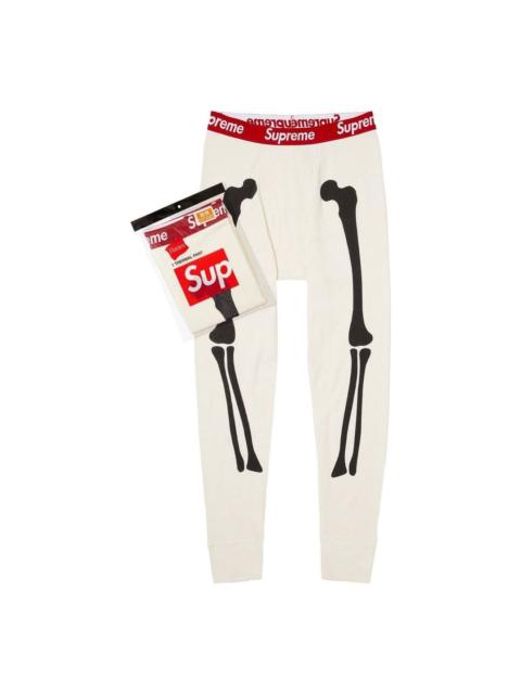 Supreme Supreme x Hanes Bones Thermal Pant (1 Pack) 'Natural' FW25A30-NATURAL