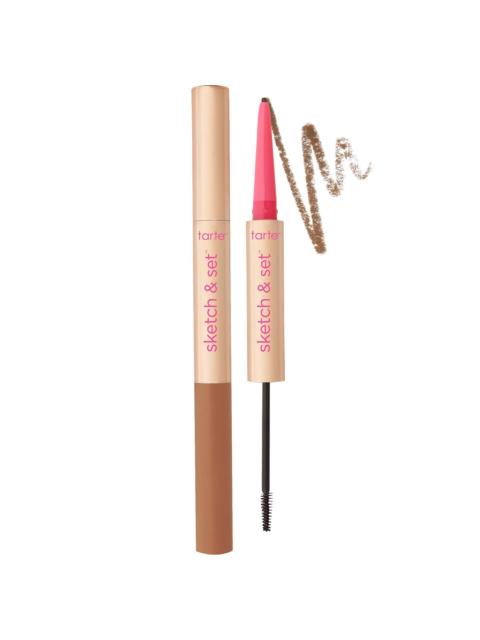 Tarte Cosmetics tarte Big Ego Sketch Set Eyebrow Definer Pencil & Tinted Gel 2 piece - Golden Blonde