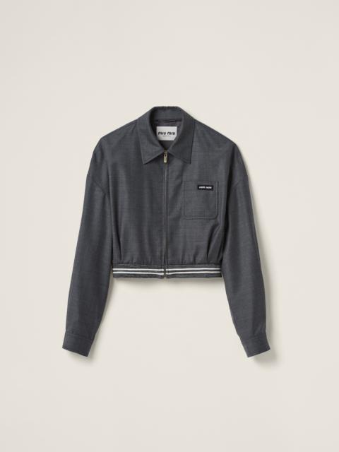 Miu Miu Grisaille blouson jacket