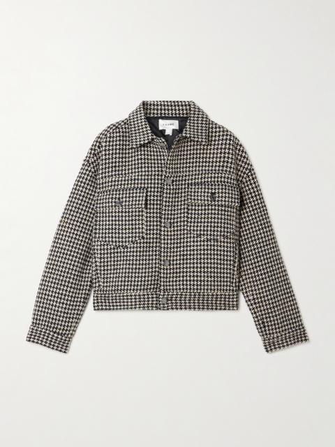 FRAME Houndstooth Tweed Jacket