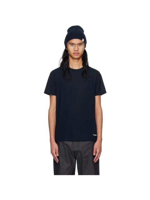 Jil Sander 승무원 넥 장착 티셔츠