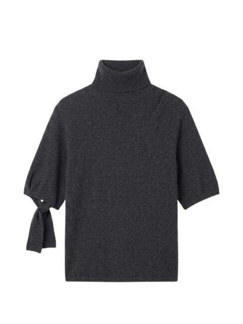 JACQUEMUS Jacquemus Tie-detail Roll-neck Sweater