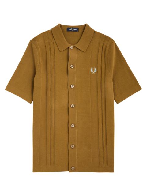 Fred Perry Knitted cotton shirt