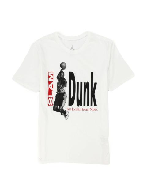 Jordan Air Jordan Jumpman Printed Sports TEE Men White 939615-100