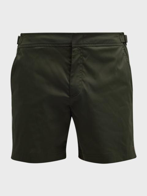 ORLEBAR BROWN Men's Bulldog Piped Nylon Swim Shorts