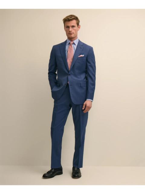Brooks Brothers Classic Fit Wool Stripe 1818 Suit