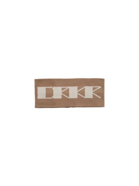 Rick Owens DRKSHDW logo head band