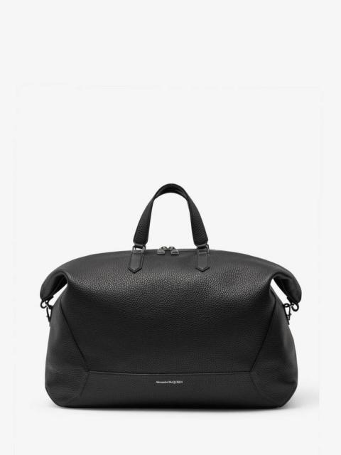 Alexander McQueen The Edge Duffle Bag in Black