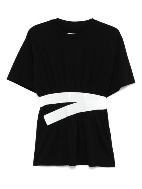 MM6 Maison Margiela tape-embellished T-shirt
