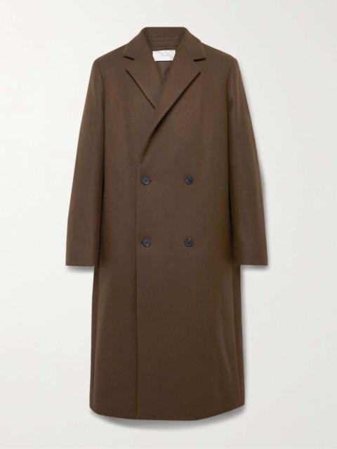 The Row Charles Double-Breasted Virgin Wool-Blend Felt Coat