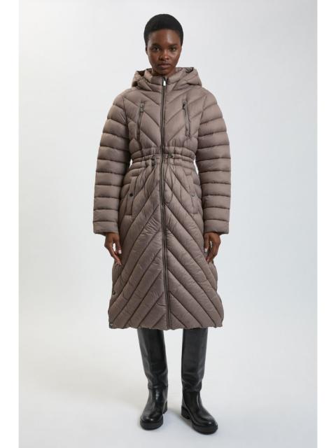 KAREN MILLEN Lightweight Knee Length Packable Coat