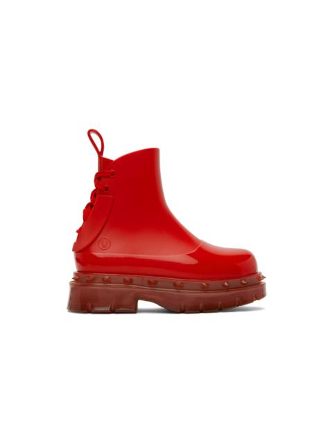 UNDERCOVER Red Melissa Edition Spikes Boots