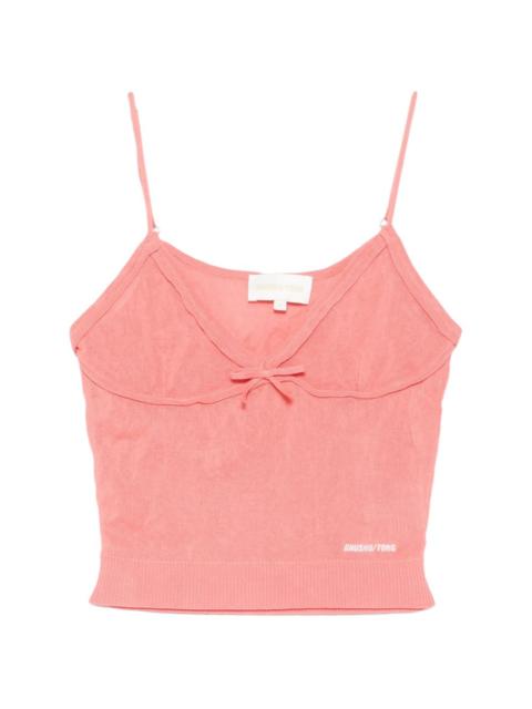 SHUSHU/TONG bow-detail top