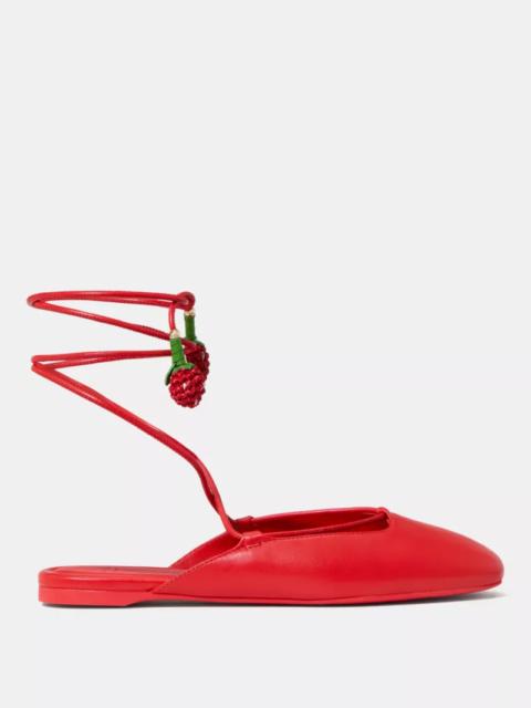 kate spade Eloise Ankle Wrap Mule Flat