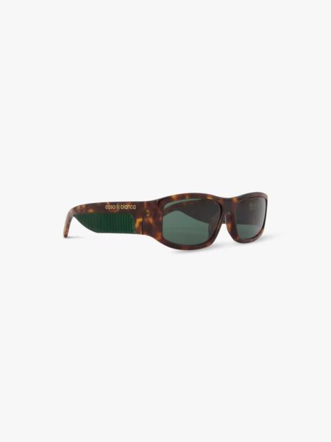 CASABLANCA Brown Streamline Sunglasses