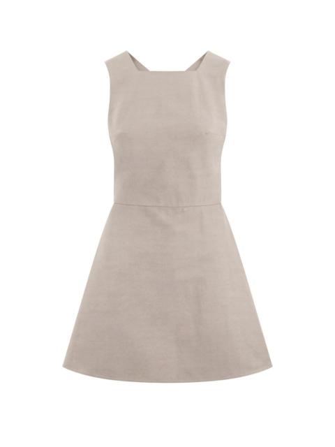 PATOU Pleated mini dress