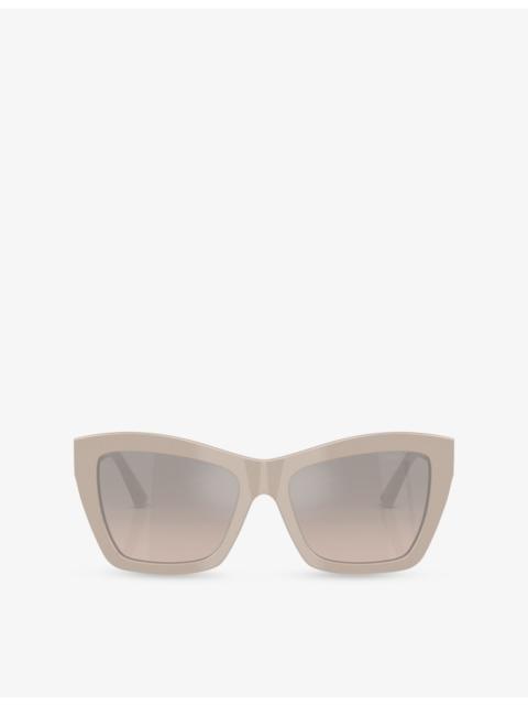 JIMMY CHOO JC5031 Cat-Eye-Frame Acetate Sunglasses