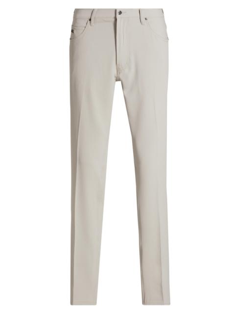 EMPORIO ARMANI 남성 기술 Corduroy 5-Pocket 바지