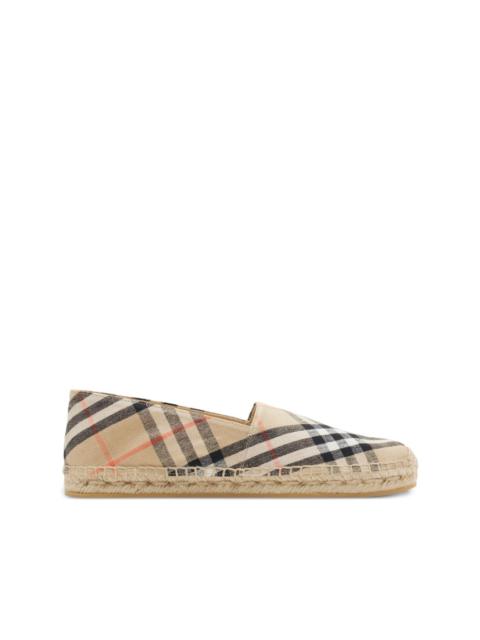 Burberry Check Mews espadrilles​