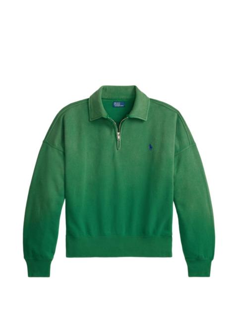 Polo Ralph Lauren quarter-zip embroidered sweatshirt