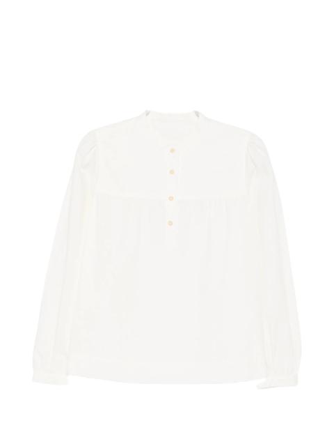A.P.C. A.p.c. Gathered-yoke Blouse