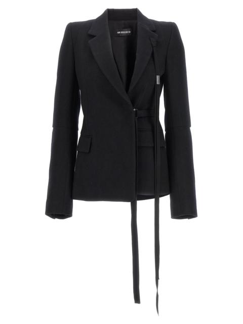 Ann Demeulemeester Venla Jackets Black