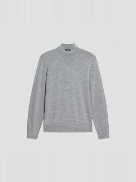 Theory Mock Neck Sweater in Regal Wool