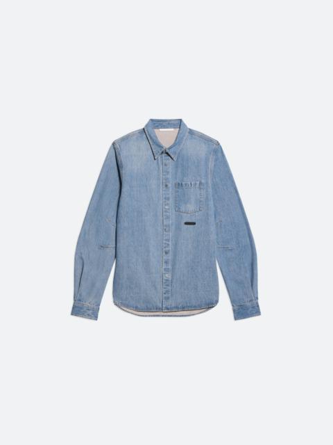 Helmut Lang CURVED CLASSIC DENIM SHIRT