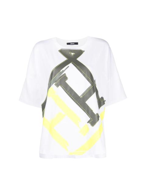 Herno logo-print crew-neck T-shirt